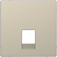 Лицевая панель Schneider Electric Merten D-Life для 1-м. розетки RJ11 сахара